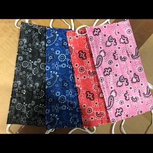 Disposable face masks 3 layer 50 pack asst colors